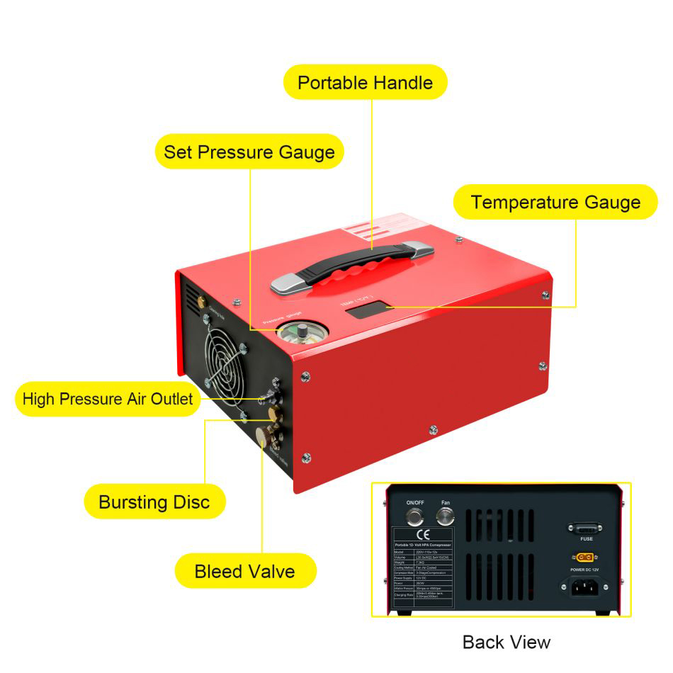 high pressure compressor 300bar