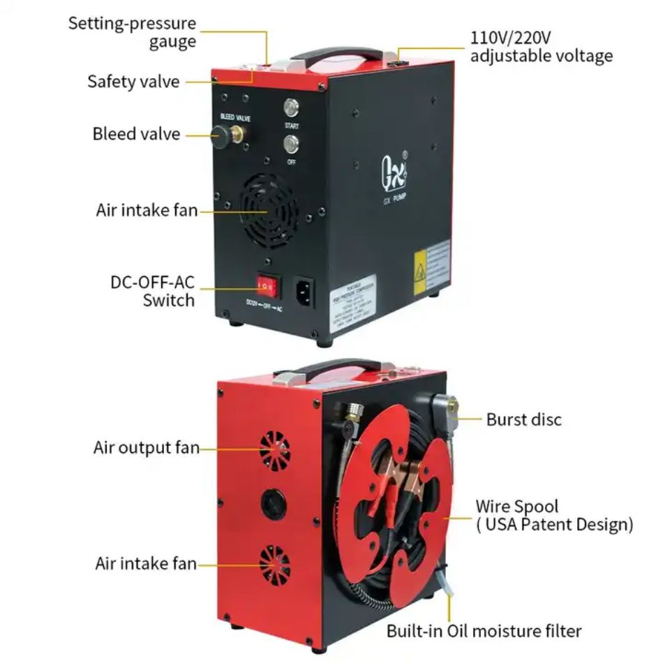 high pressure compressor 300bar