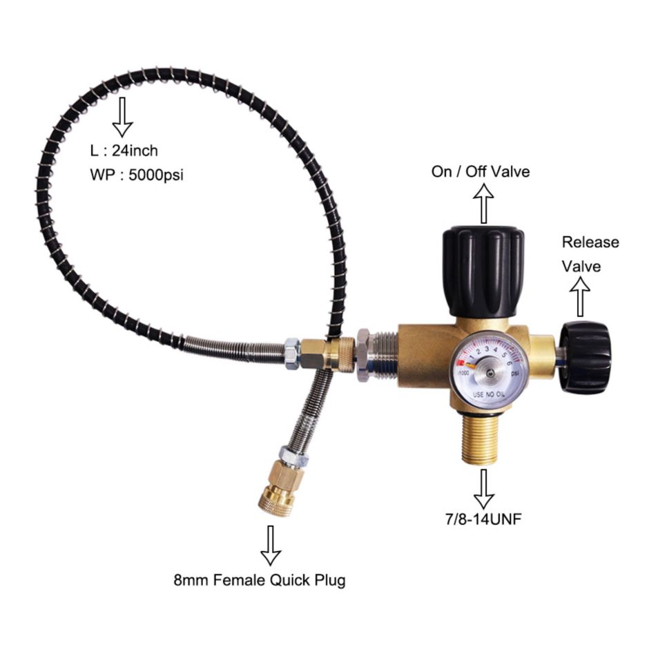 High Pressure Gas Refilling Valve