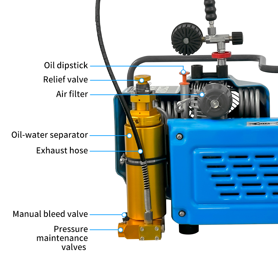 4500psi Air Compressor For Diving Breathe