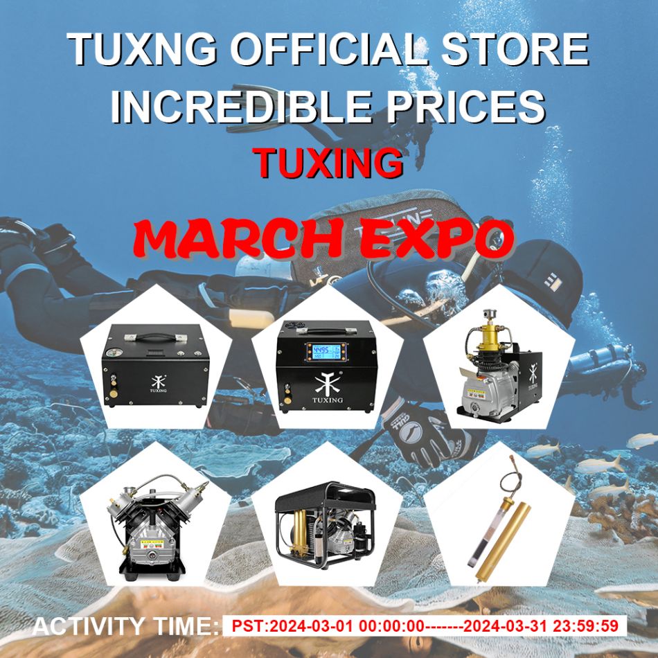 March EXPO, a loja oficial da TUXING oferece preços inacreditáveis!